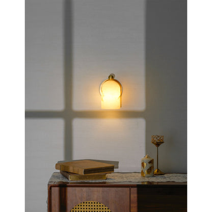 Bombelles Alabaster Wall Lamp