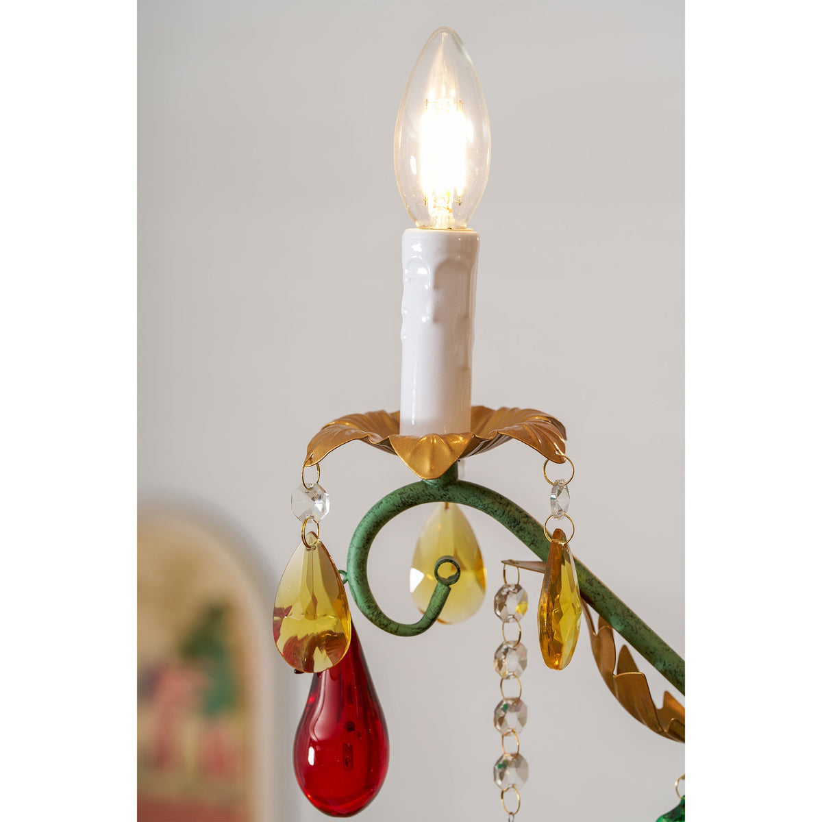 Bordeaux Fruits Chandelier