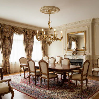 Borgia Brass Chandelier