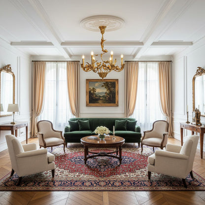 Borgia Brass Chandelier