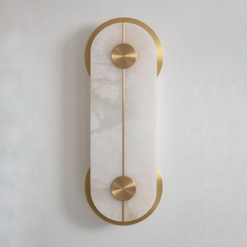 Brace Alabaster Wall Lamp