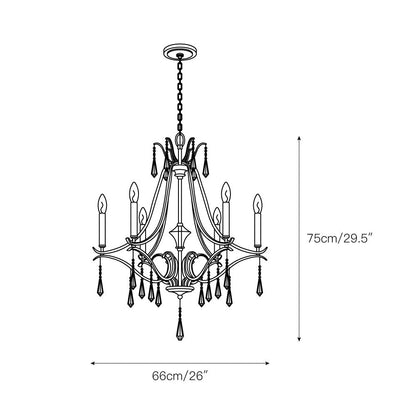Brio Crystal Chandelier