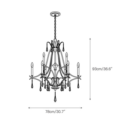 Brio Crystal Chandelier