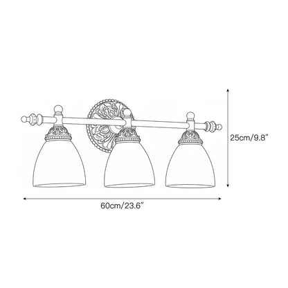 Brooks Vanity Alabaster Wall Sconce