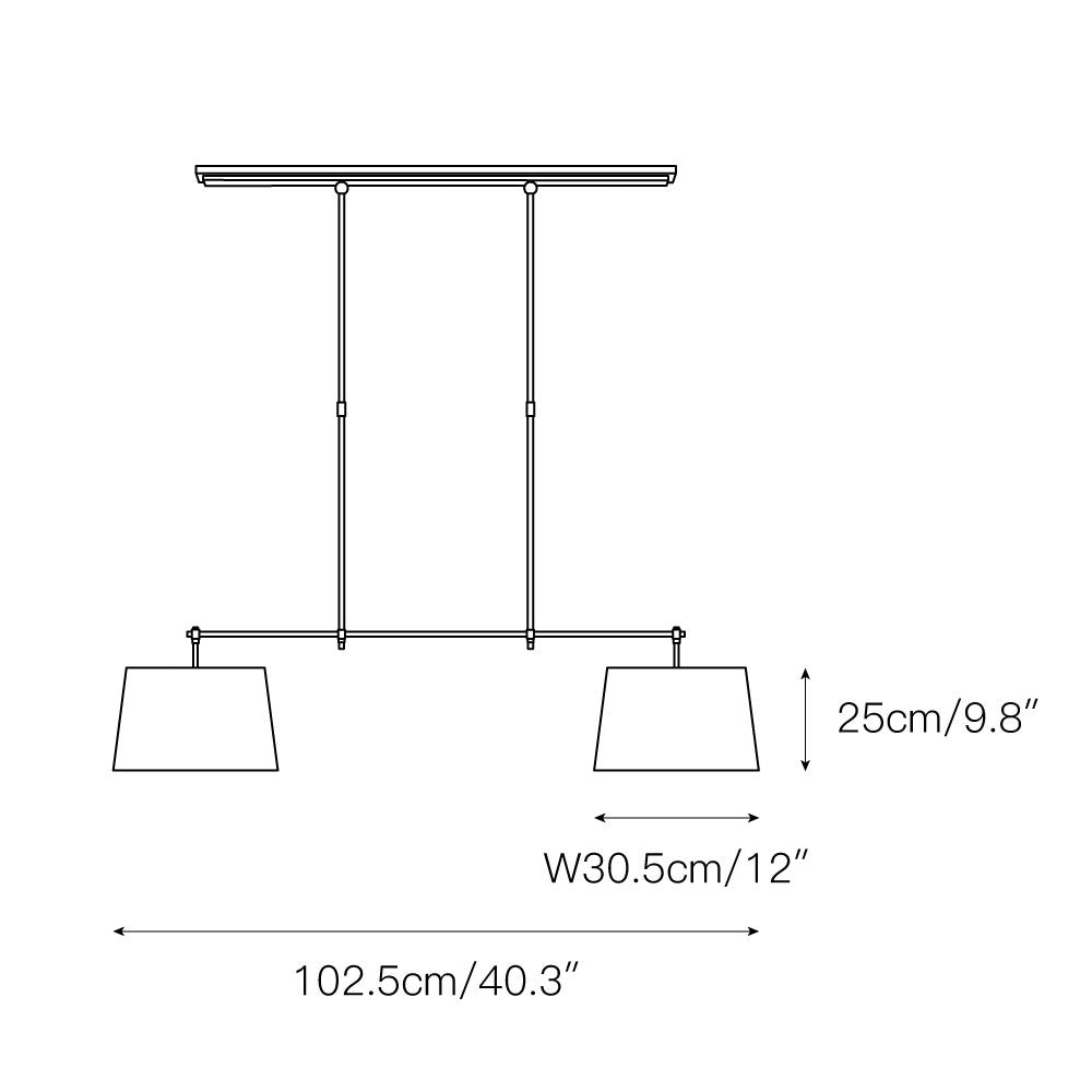 Bryant Linear Pendant Lamp