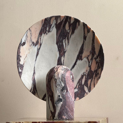 Fan Marble Table Lamp