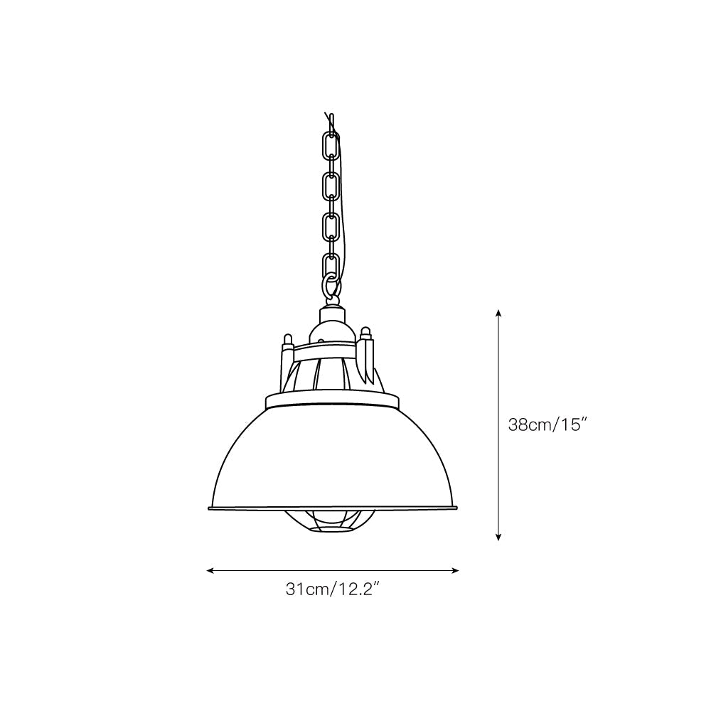 Bulkhead Cage Pendant Light