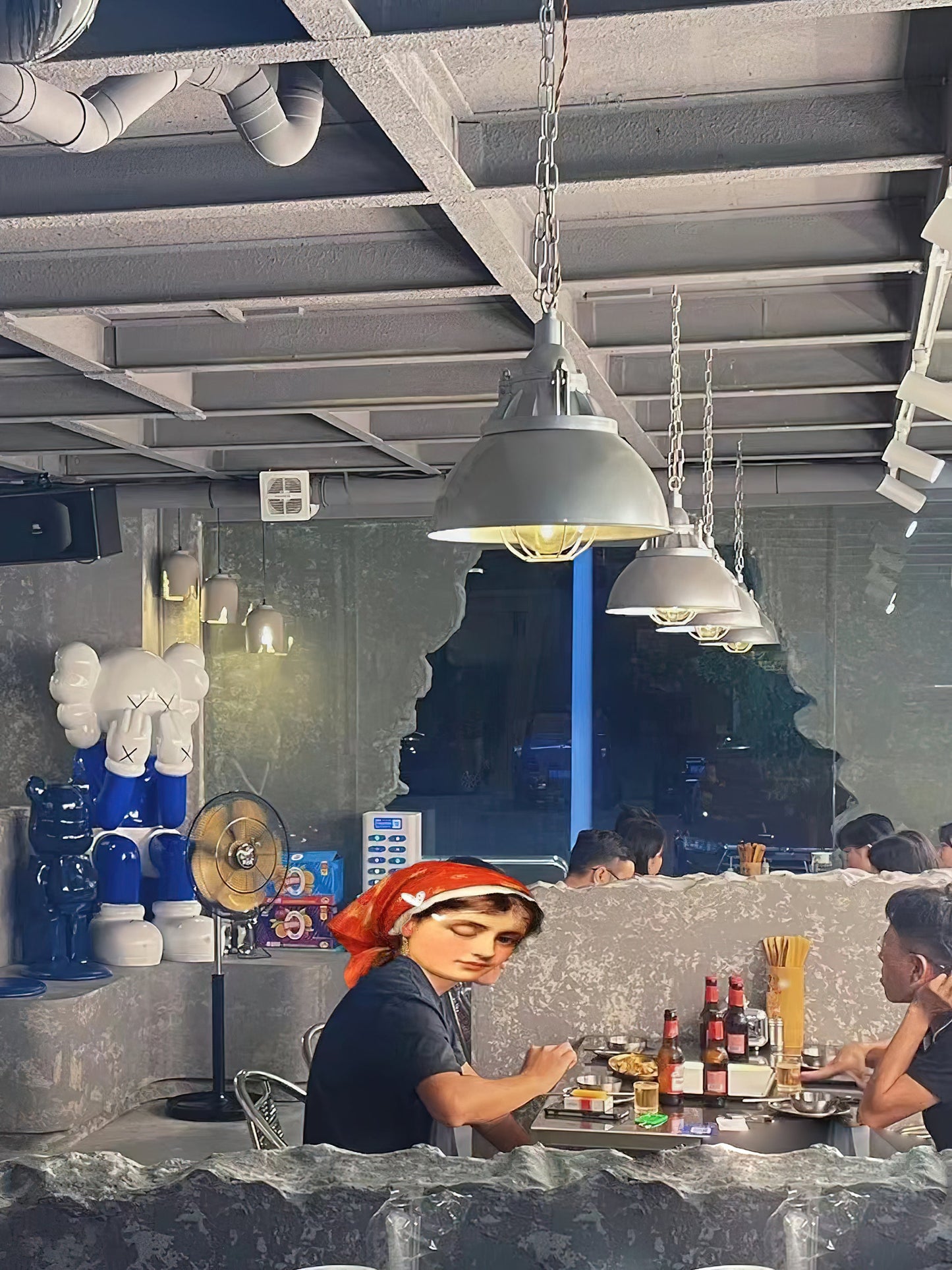 Bulkhead Cage Pendant Light