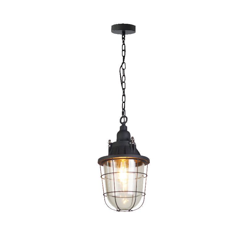 Bulkhead Cage Pendant Light