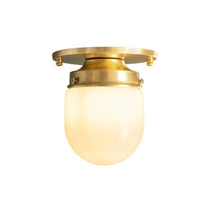 Bullet-shaped Spherical Ceiling Lamp