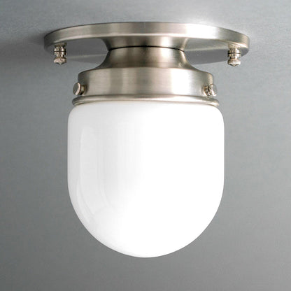 Bullet-shaped Spherical Ceiling Lamp