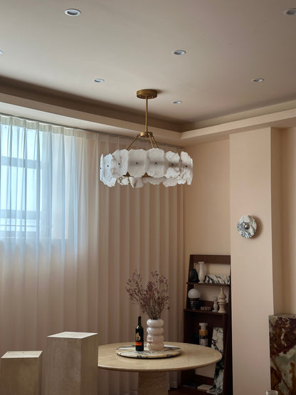 Burton Alabaster Chandelier
