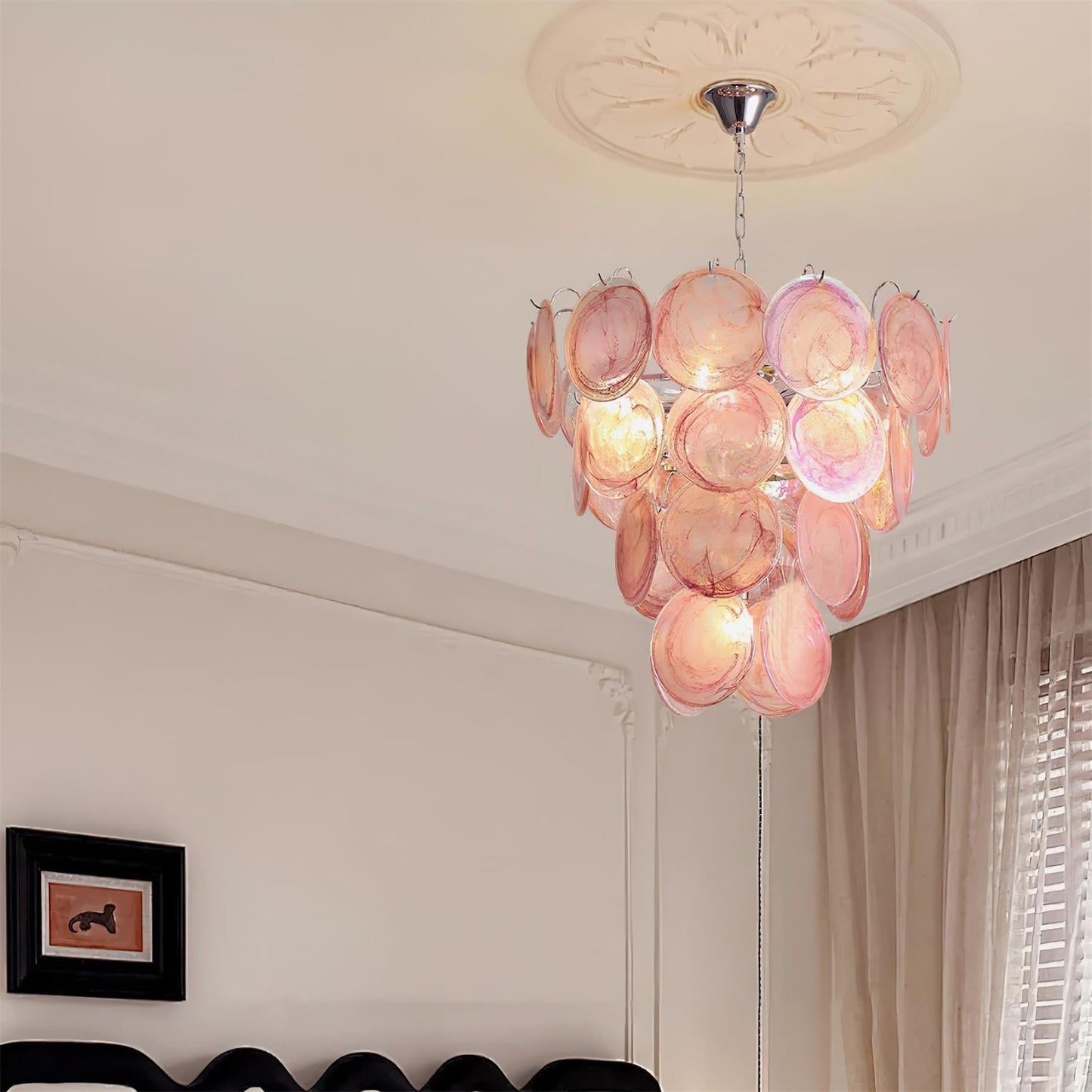 Camisa Murano Glass Chandelier
