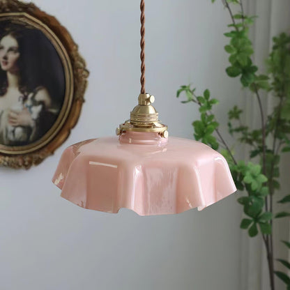 French Flower Pendant Light