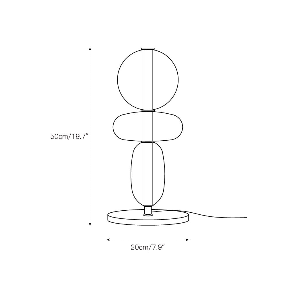 Candied Glass Table Lamp