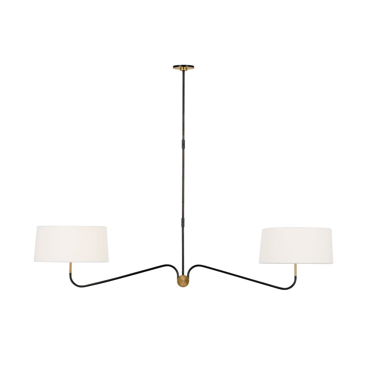 Grande Four Arm Chandelier