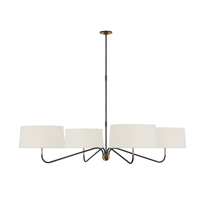 Grande Four Arm Chandelier