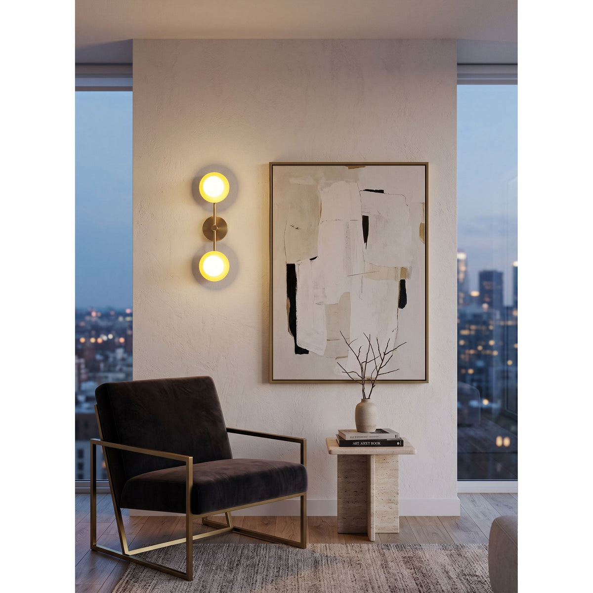 Cara Alabaster Wall Lamp