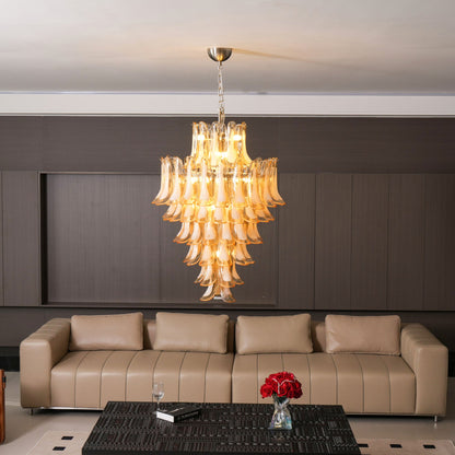 Caramello Petal Chandelier