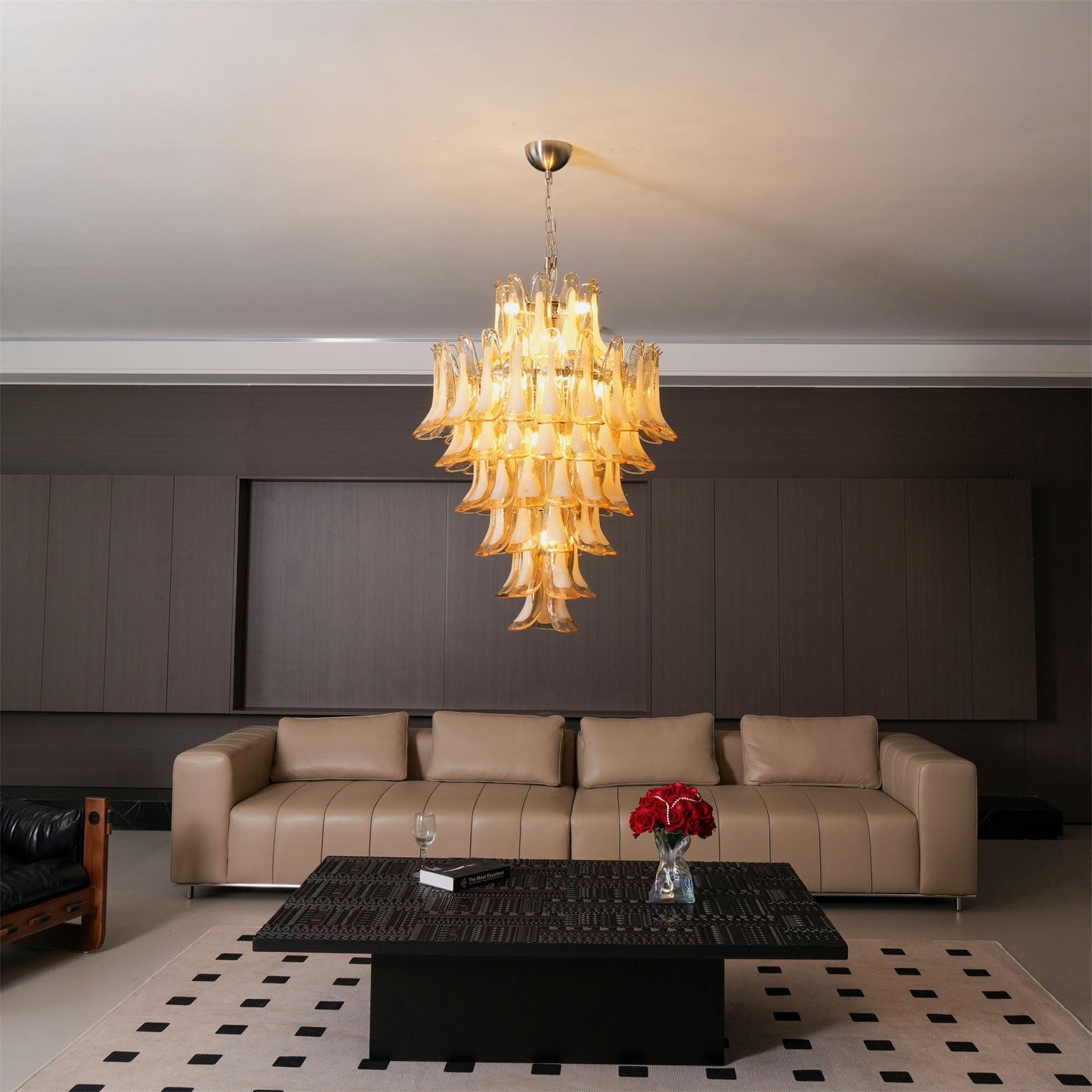 Caramello Petal Chandelier