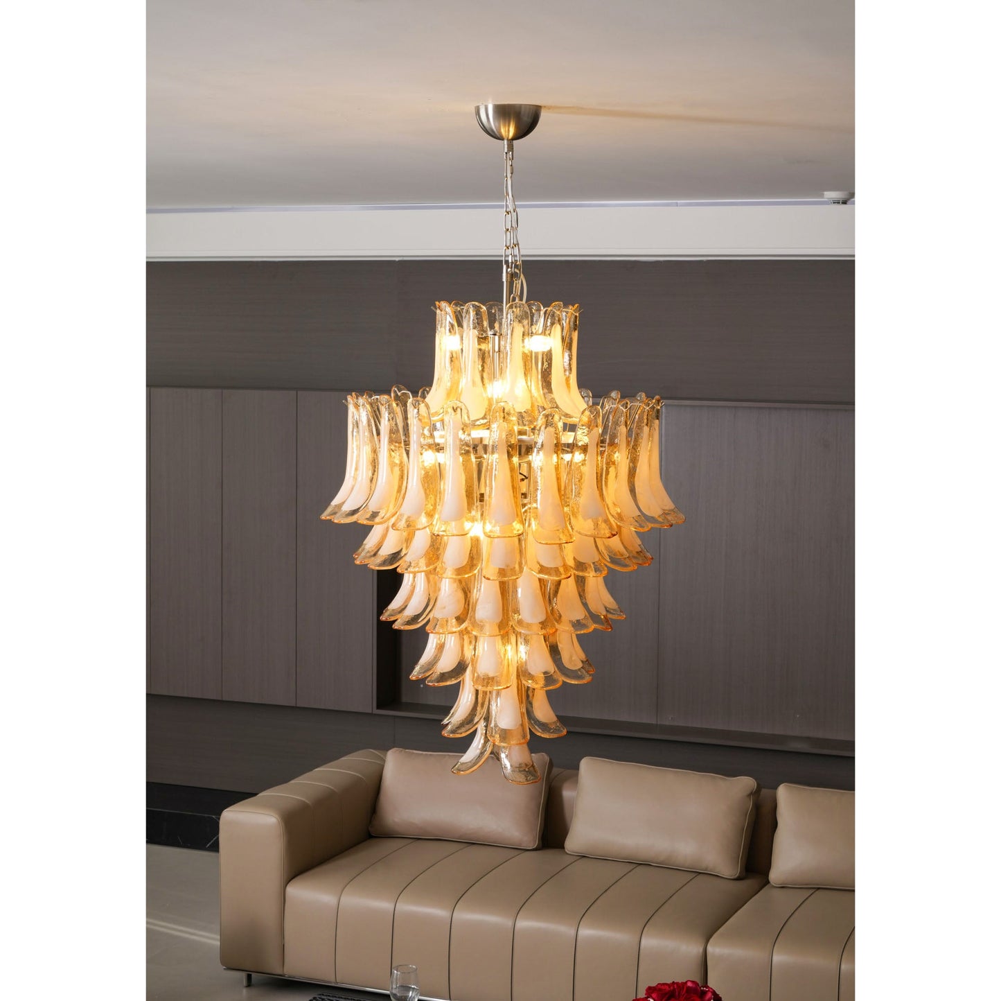 Caramello Petal Chandelier