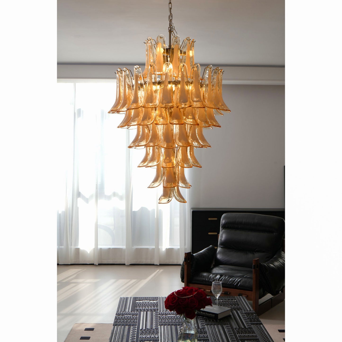 Caramello Petal Chandelier