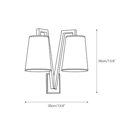 Lena Double Wall Lamp