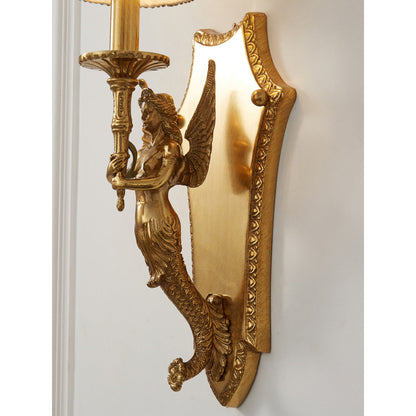 Caterina Brass Wall Lamp