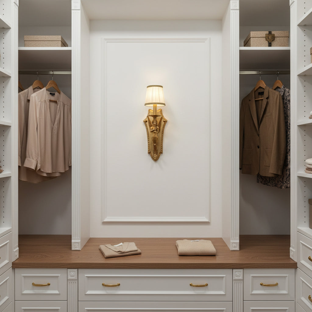 Caterina Brass Wall Lamp