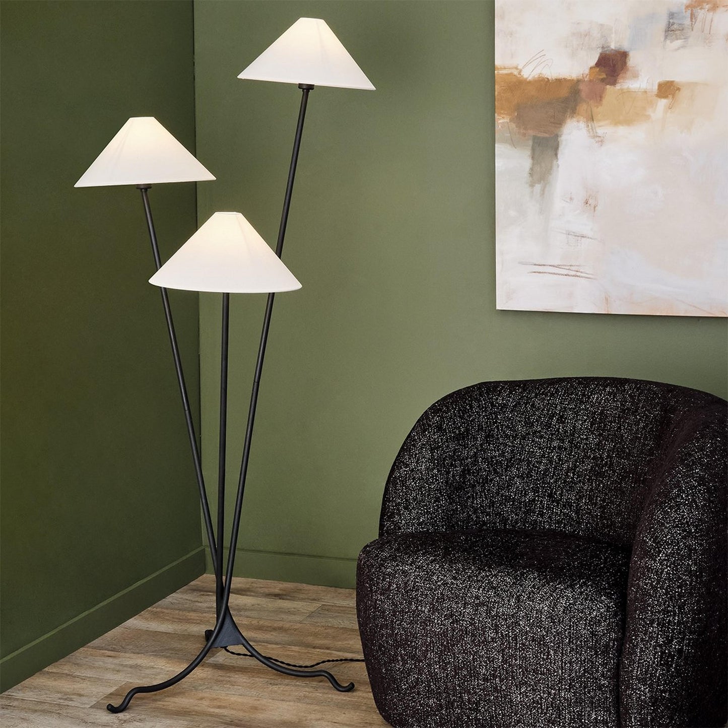 Cedar Floor Lamp