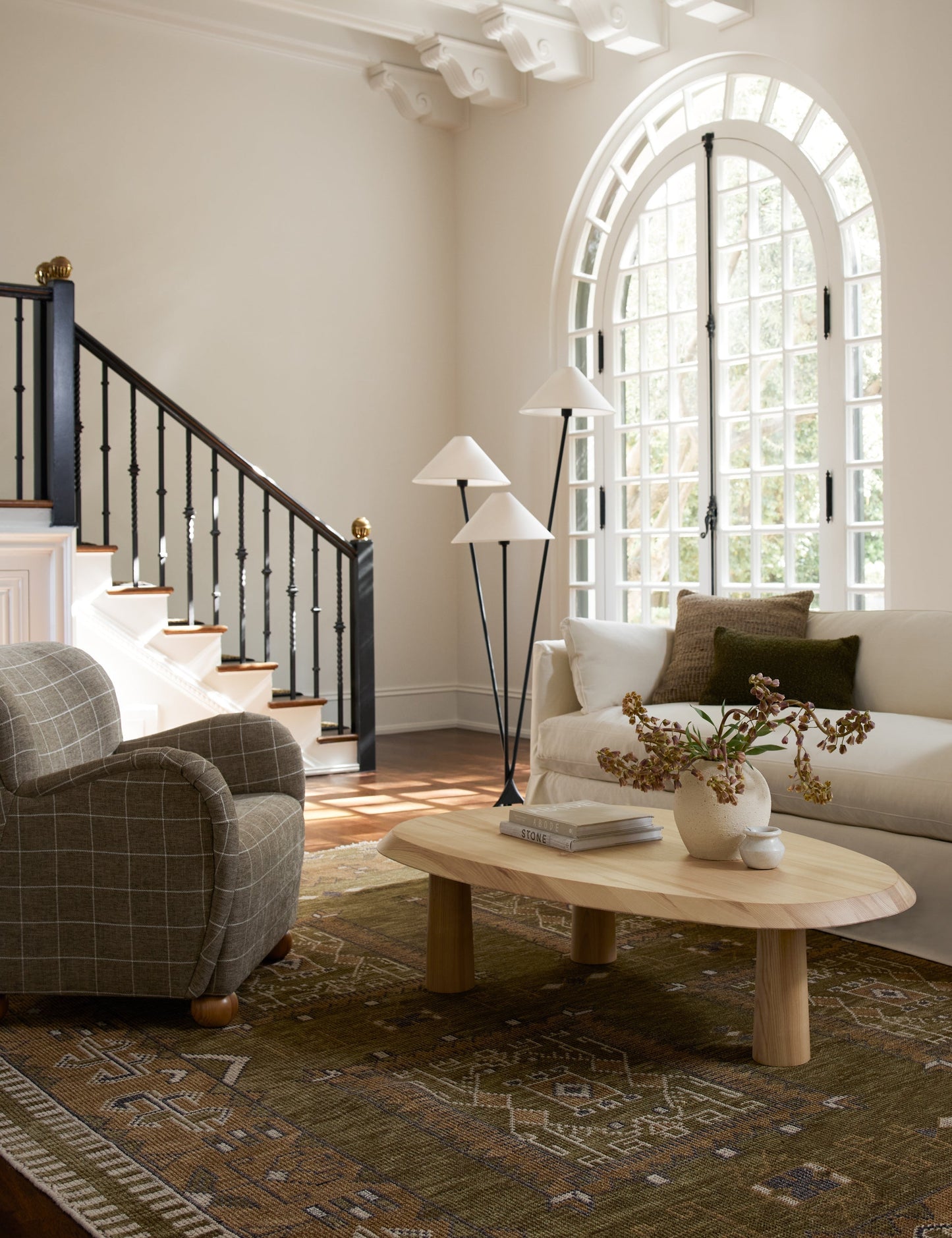 Cedar Floor Lamp