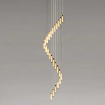 Celestial Alabaster Cascade Chandelier