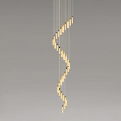 Celestial Alabaster Cascade Chandelier