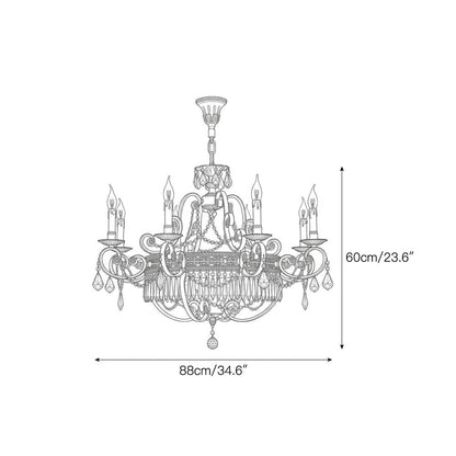 Chantilly Crystal Chandelier