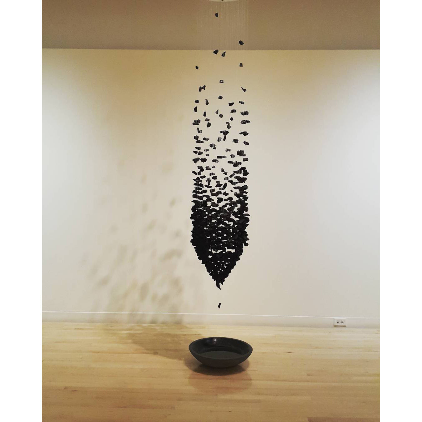 Charcoal Chandelier