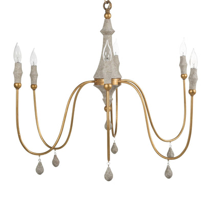 Clay Chandelier