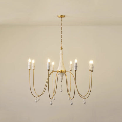 Clay Chandelier