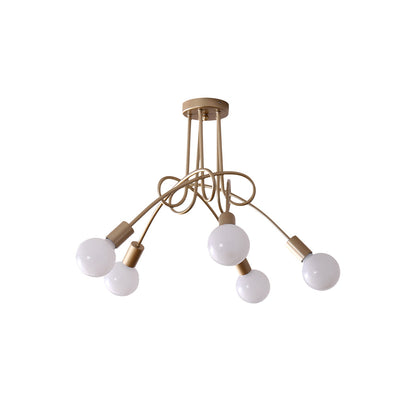 Colonial Sputnik Ceiling Lamp