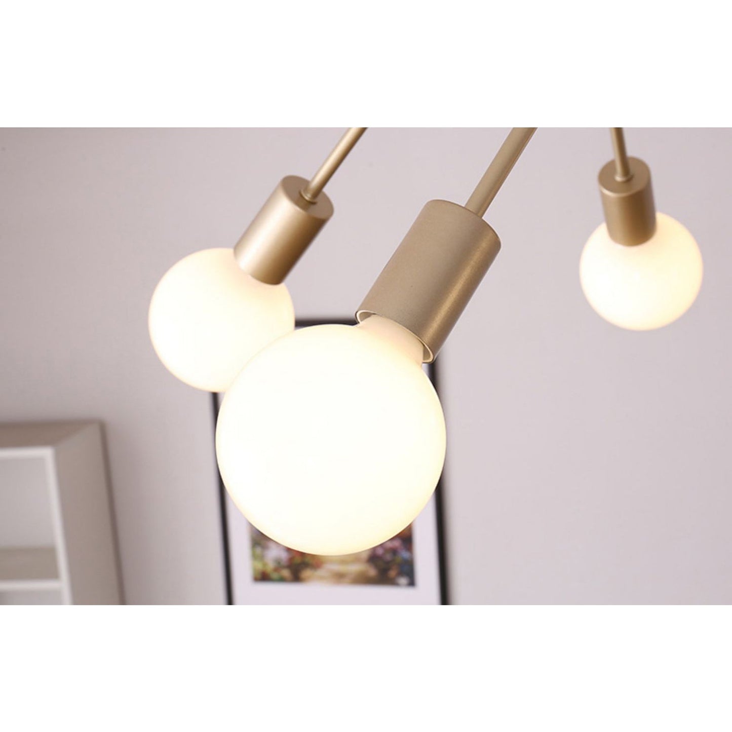 Colonial Sputnik Ceiling Lamp