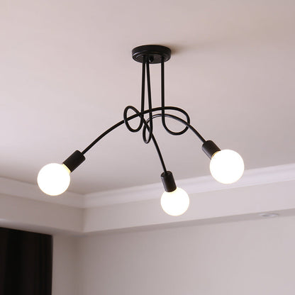 Colonial Sputnik Ceiling Lamp