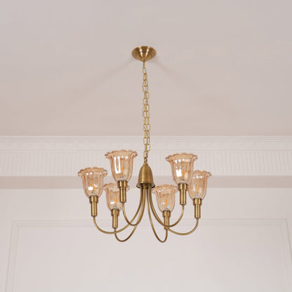 Columbia Brass Chandelier