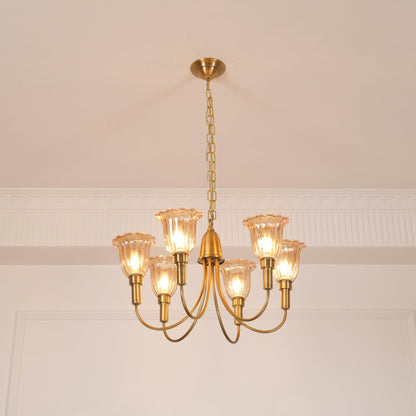 Columbia Brass Chandelier