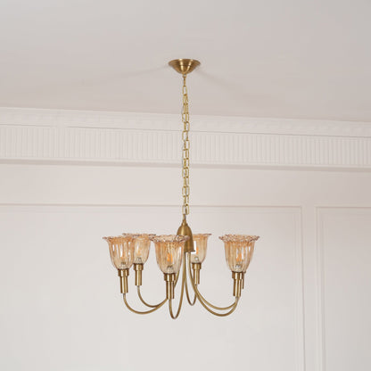 Columbia Brass Chandelier
