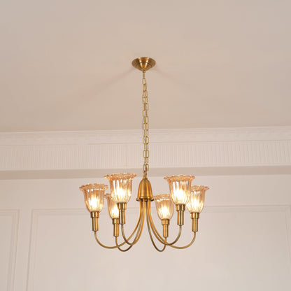 Columbia Brass Chandelier