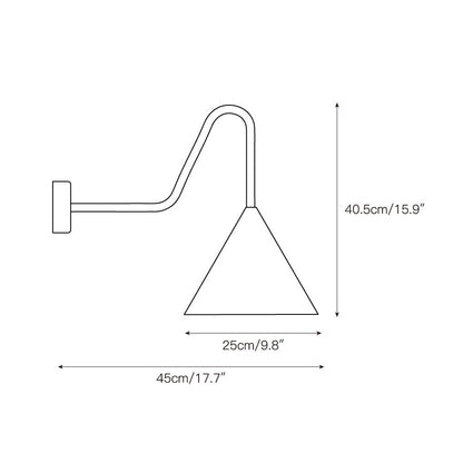 Cone Wall Lamp