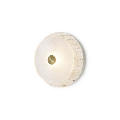 Coral Travertine Wall Lamp