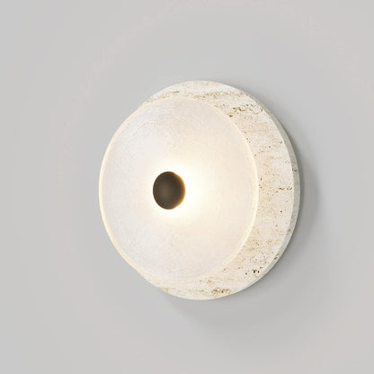 Coral Travertine Wall Lamp