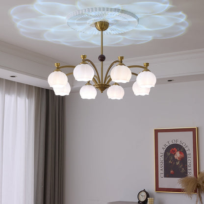 Corinne Arc Chandelier