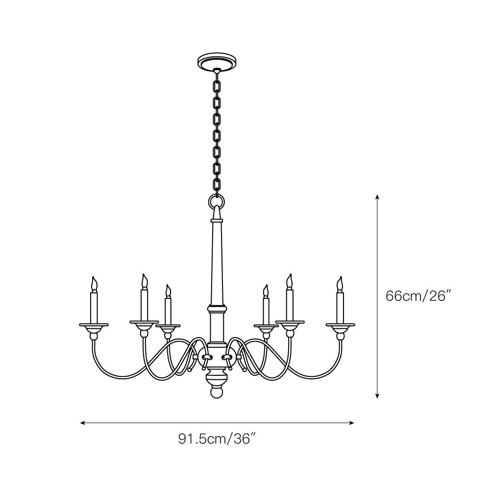 Country Chandelier