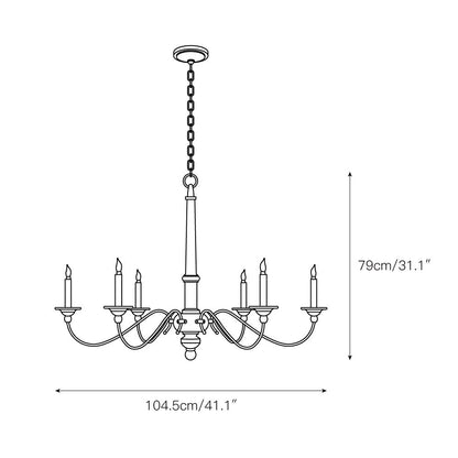 Country Chandelier